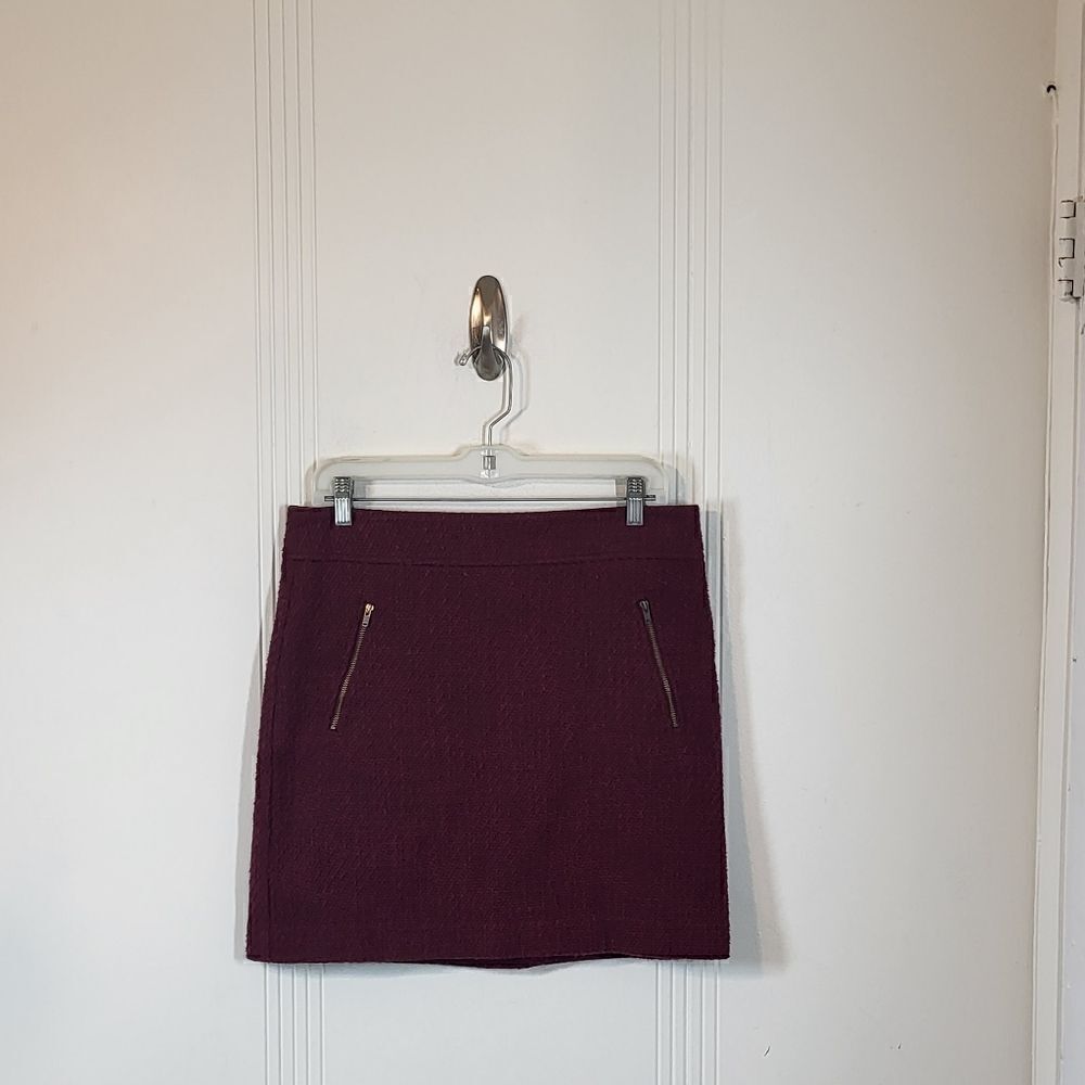 Ann Taylor Loft Purple Skirt
